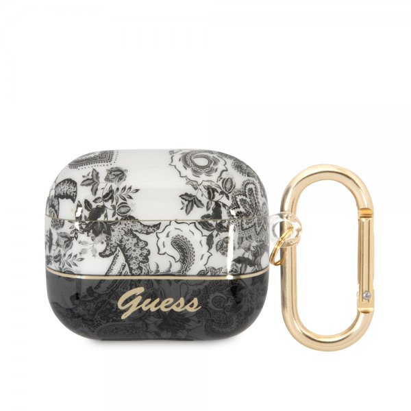Guess AirPods 3 Deksel Toile de Jouy Grå