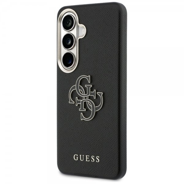 Guess Samsung Galaxy S26 Deksel 4G Logo Grained Svart