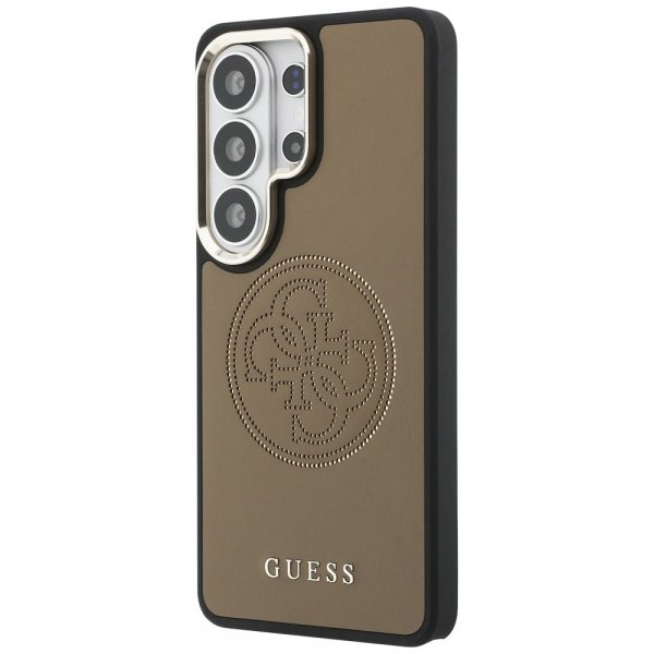 Guess Samsung Galaxy S26 Ultra Deksel Perforated Logo MagSafe Brun
