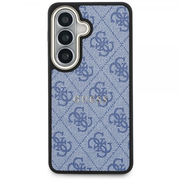 Guess Samsung Galaxy S26 Plus Deksel 4G Embossed MagSafe Blå