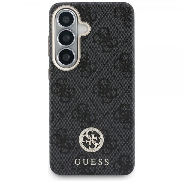 Guess Samsung Galaxy S26 Plus Deksel 4G Round MagSafe Svart