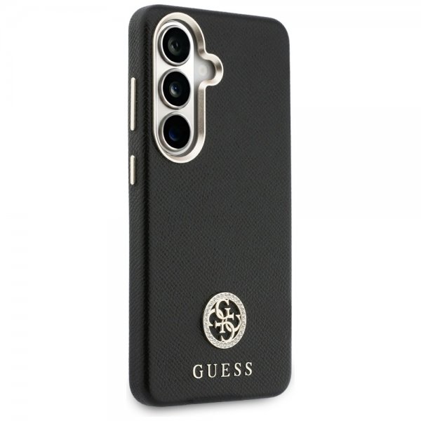 Guess Samsung Galaxy S26 Deksel Rhinestone Logo MagSafe Svart