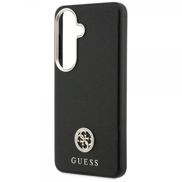 Guess Samsung Galaxy S26 Plus Deksel Rhinestone Logo MagSafe Svart