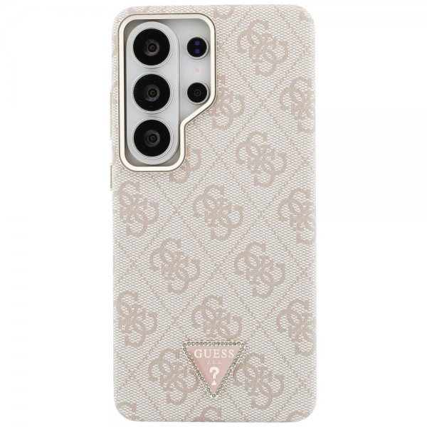 Guess Samsung Galaxy S26 Ultra Deksel 4G Triangle MagSafe Rosa