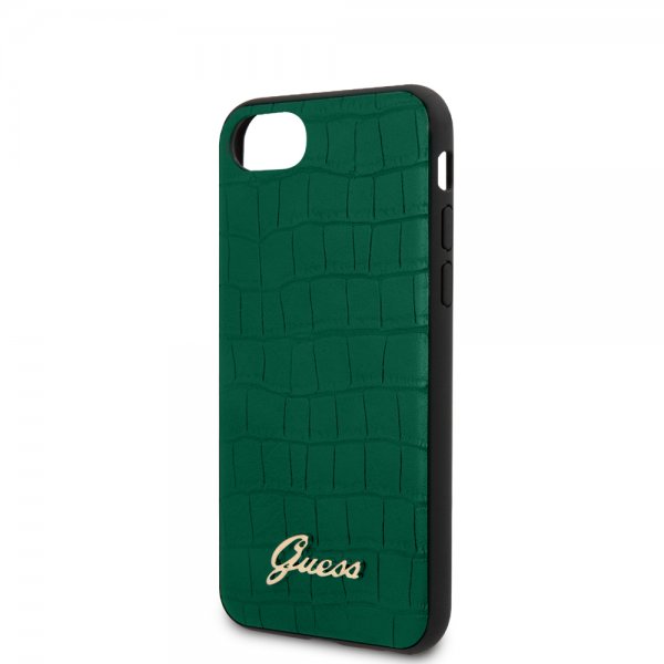 Guess iPhone 7/8/SE Deksel Croco Grønn