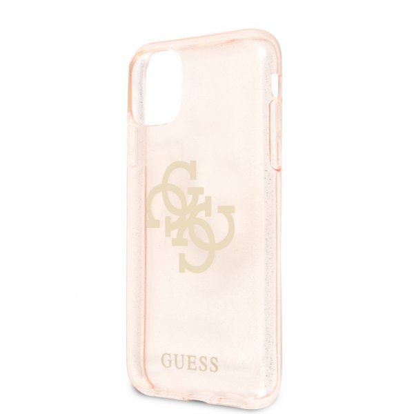 Guess iPhone 11 Deksel Full Glitter Gull