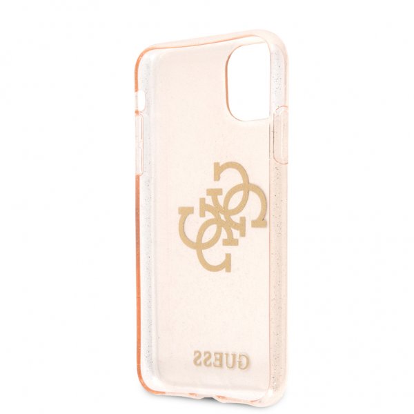 Guess iPhone 11 Deksel Full Glitter Gull