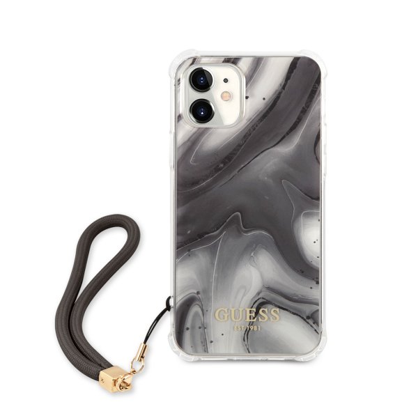 Guess iPhone 12 Mini Deksel Marble Grå