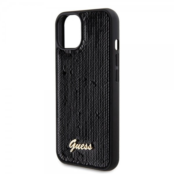 Guess iPhone 13 Deksel Sequin Svart