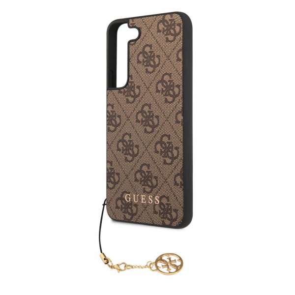 Guess Samsung Galaxy S22 Deksel 4G Charms Brun
