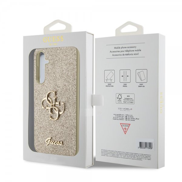 Guess Samsung Galaxy S23 FE Deksel Fixed Glitter Gull