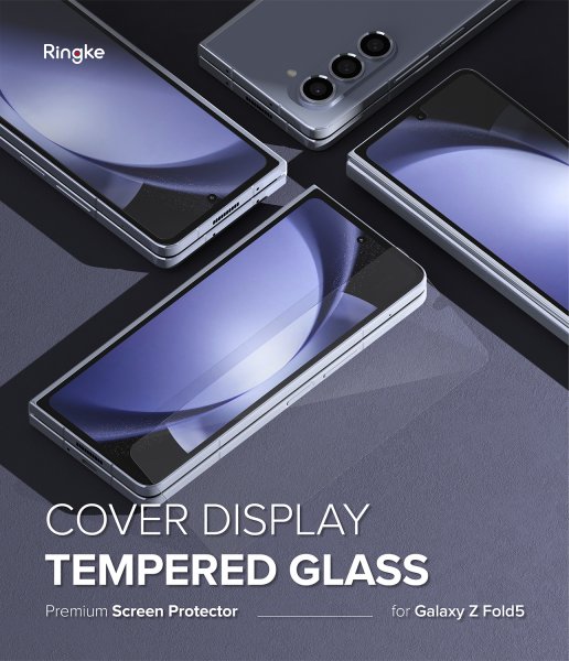 Ringke Samsung Galaxy Z Fold 5 Skjermbeskytter Cover Display Protector Glass