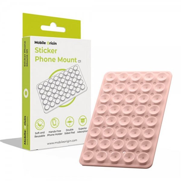 Mobile Origin Holder Sticker Phone Mount Lyserosa