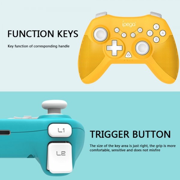 Ipega Kontroller Mini Grip vennlig Grønn