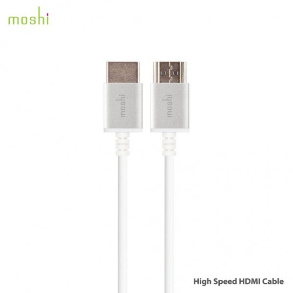 Moshi High Speed HDMI -kabel 2m Hvit