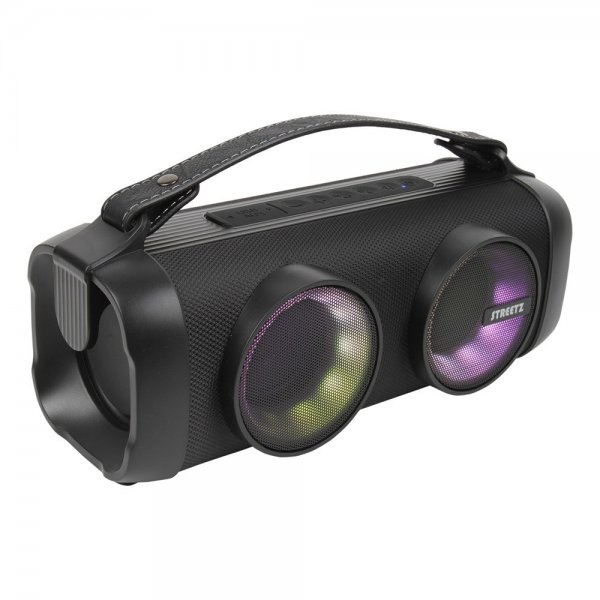 Streetz Høyttaler B100 Bluetooth Boombox Speaker Svart