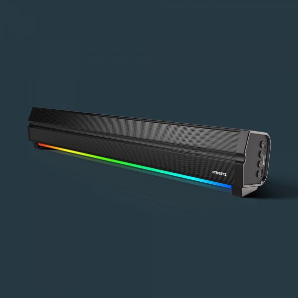 Streetz Høyttaler SB100 Bluetooth Soundbar Svart