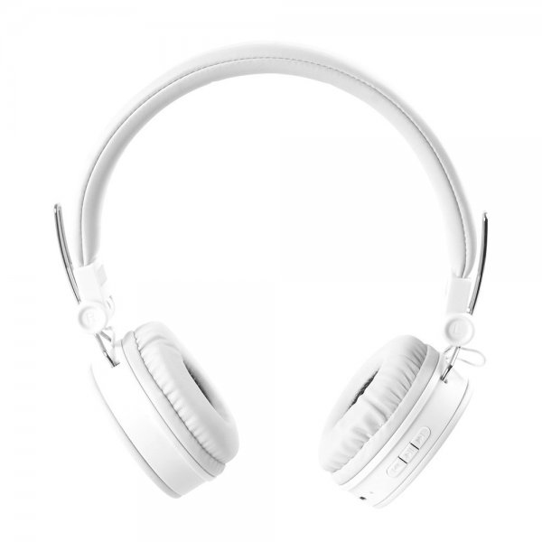 Streetz Hodetelefoner BT200 Wireless Headphones Hvit