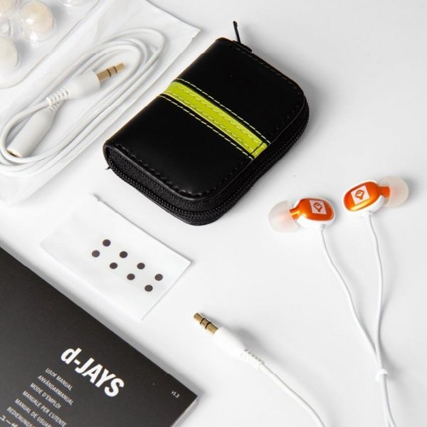 Jays Hodetelefoner d-JAYS Sound Isolating Earphones 3.5mm Oransje