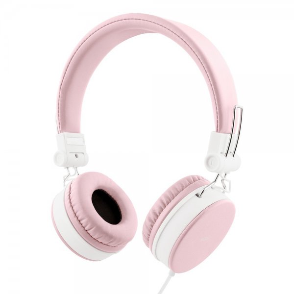 Streetz Hodetelefoner H300 Headphones 3.5mm Rosa
