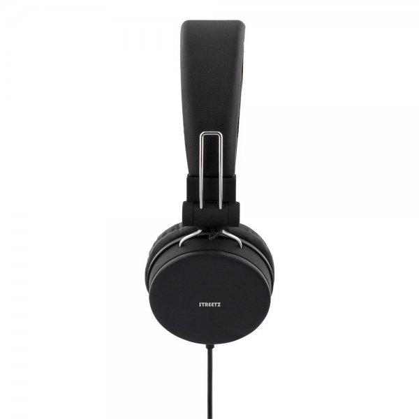 Streetz Hodetelefoner H300 Headphones 3.5mm Svart