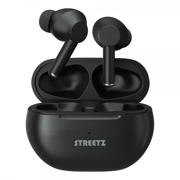 Streetz Hodetelefoner T230 Wireless Earbuds In-Ear Svart