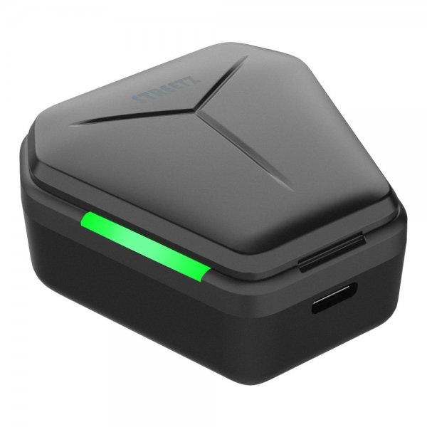Streetz Hodetelefoner T300 Wireless Gaming Earbuds Svart