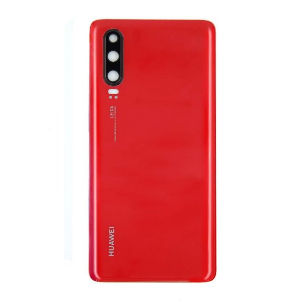 Huawei P30 Bakside/Batteriluke - Rød