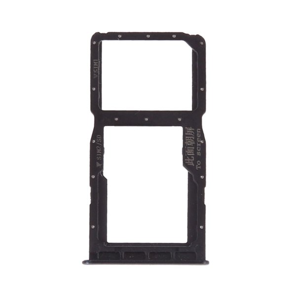Huawei P30 Lite Minnekort/SIM-kortholder - Svart