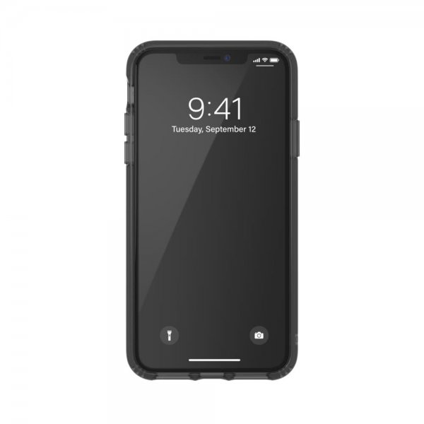 Adidas iPhone 11 Pro Max Deksel OR Protective Clear Case FW19 Smokey Black