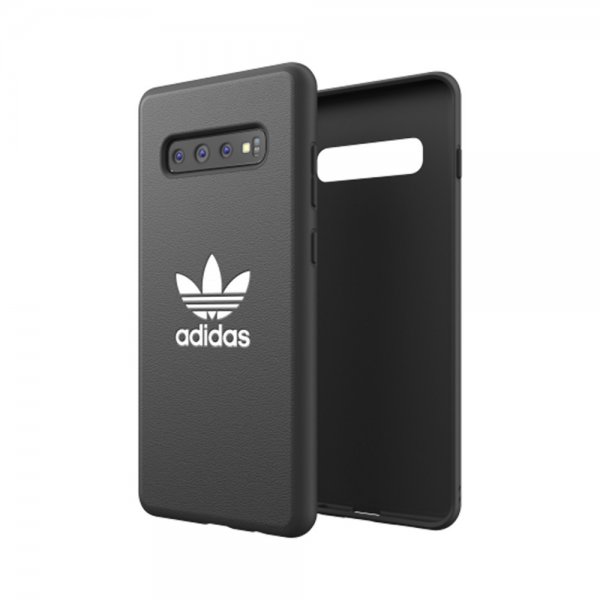 Adidas Samsung Galaxy S10 Plus Deksel OR Trefoil Snap Case SS20 Svart