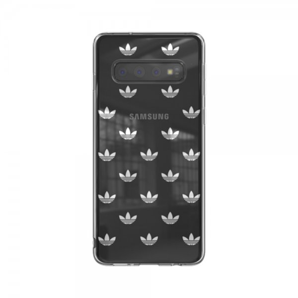 Adidas Samsung Galaxy S10 Deksel OR Snap Case Entry SS20 Klar Sølv
