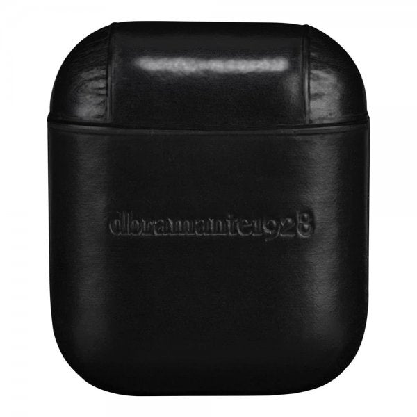 dbramante1928 AirPods (1/2) Deksel Copenhagen Ekte Skinn Svart
