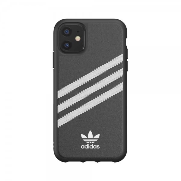 Adidas iPhone 11 Deksel OR Moulded Case PU FW19 Svart Hvit