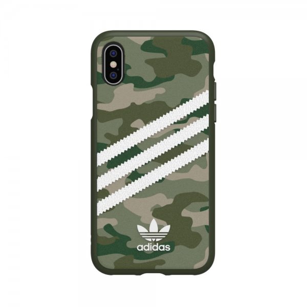 Adidas iPhone X/Xs Deksel OR Moulded Case Camo FW19 Raw Green