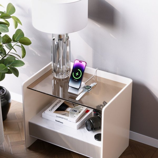 ALOGIC Matrix 3-in-1 Magnetic Charging Dock with Apple Watch Charger Vit