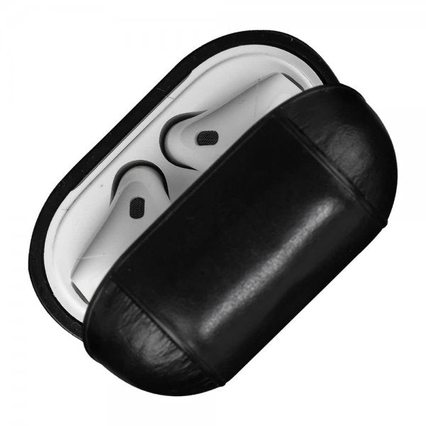 dbramante1928 AirPods (1/2) Deksel Copenhagen Ekte Skinn Svart