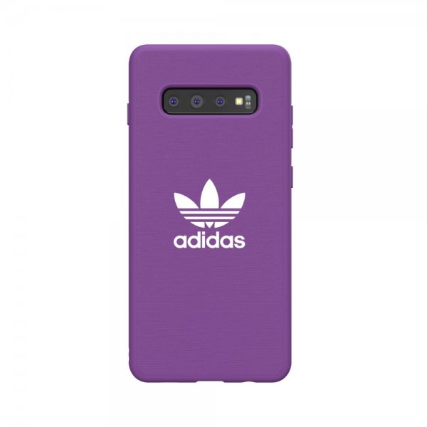 Adidas Samsung Galaxy S10 Plus Deksel OR Moulded Case Canvas SS20 Lilla