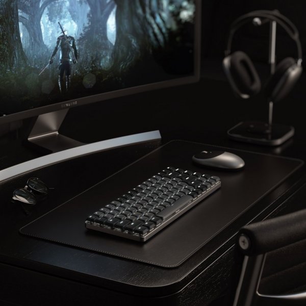 Satechi SM1 Slim Mekanisk Bluetooth Tastatur Mørkgrå
