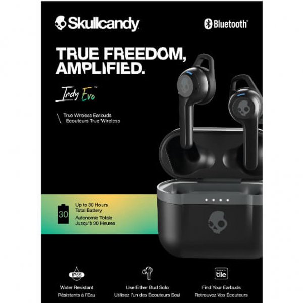 Skullcandy Indy Evo Hodetelefoner In-Ear True Wireless Svart