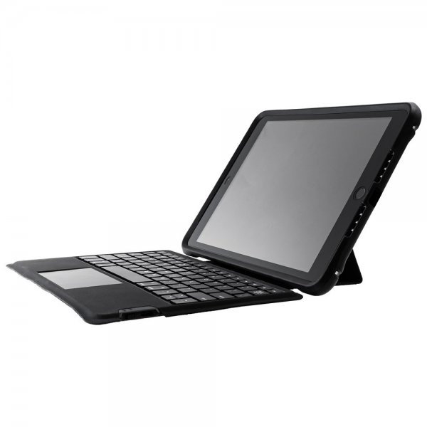 Otterbox iPad 10.2 (gen 7/8/9) Etui Innebygd Tastatur UnlimitED Keyboard Case Nordic Svart