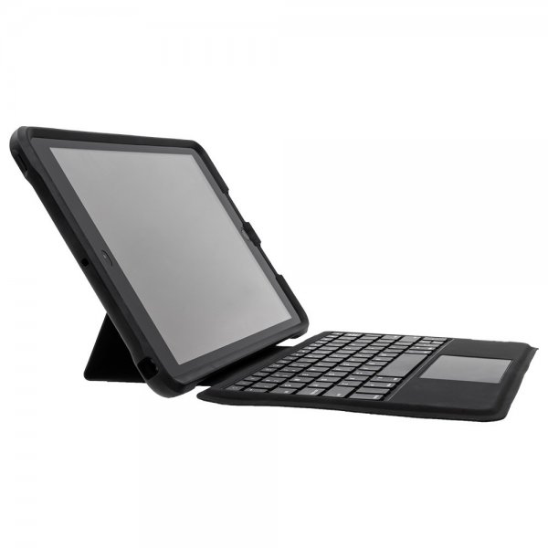Otterbox iPad 10.2 (gen 7/8/9) Etui Innebygd Tastatur UnlimitED Keyboard Case Nordic Svart