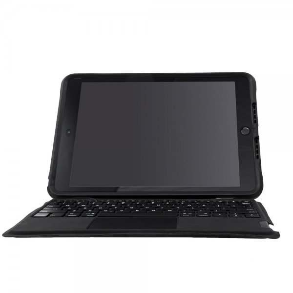Otterbox iPad 10.2 (gen 7/8/9) Etui Innebygd Tastatur UnlimitED Keyboard Case Nordic Svart