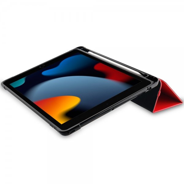 Otterbox iPad 10.2 (gen 7/8/9) Etui React Folio Rød
