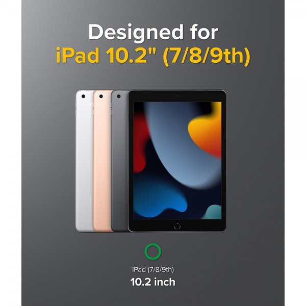 Ringke iPad 10.2 (gen 7/8/9) Deksel Fusion+ Strap Combo Gul