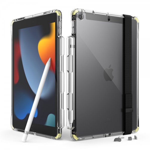 Ringke iPad 10.2 (gen 7/8/9) Deksel Fusion+ Strap Combo Lime Glow