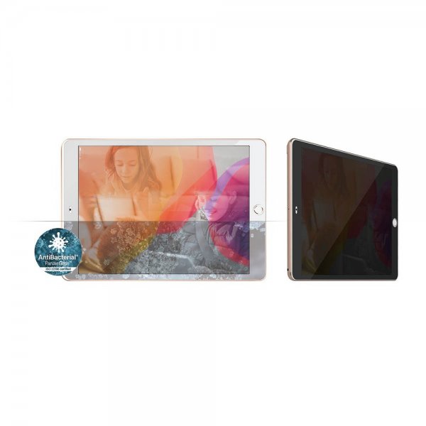 PanzerGlass iPad 10.2 (gen 7/8/9) Skjermbeskytter Edge-to-Edge Case Friendly Privacy