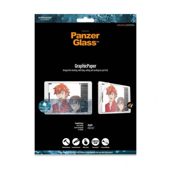 PanzerGlass iPad 10.2 (gen 7/8/9) Skjermbeskytter GraphicPaper