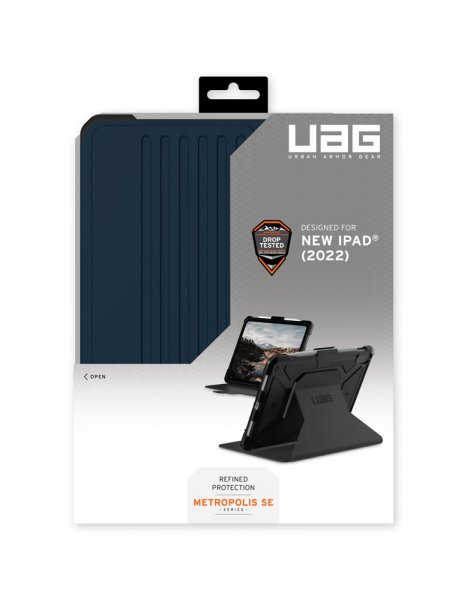 Urban Armor Gear (UAG) iPad 10.9 (gen 10)/iPad 11 (A16) Etui Metropolis SE Mallard