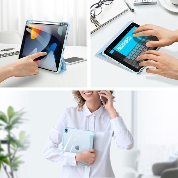 Dux Ducis iPad 10.9 (gen 10)/iPad 11 (A16) Etui TOBY Series Blå